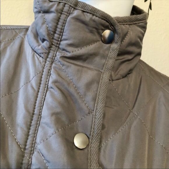 Thread & Supply Fleece Lined Quilted Utility Jacket Size Small - Picture 12 of 13